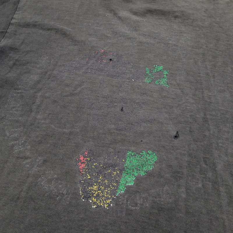 【現状渡し品】【メンズ】 OLD STUSSY オールド ステューシー CIRCLE RASTA COLOR TEE サークル ラスタカラー Tシャツ 両シングル 半袖 142-260602-as-19-izu カラー：ブラック系 万代Net店