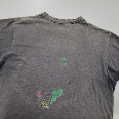 【現状渡し品】【メンズ】 OLD STUSSY オールド ステューシー CIRCLE RASTA COLOR TEE サークル ラスタカラー Tシャツ 両シングル 半袖 142-260602-as-19-izu カラー：ブラック系 万代Net店