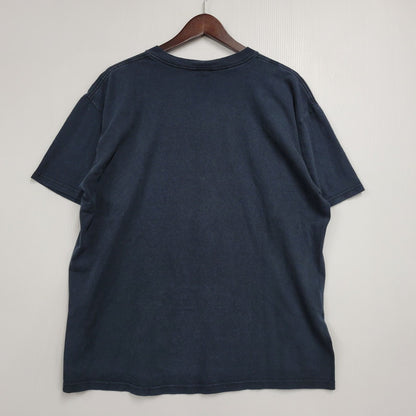 【中古品】【メンズ】 ANVIL アンヴィル GI APPAREL GOT JESUS？ TEE Tシャツ 半袖 ホンジュラス製 146-260602-as-16-izu サイズ：L カラー：ネイビー系 万代Net店