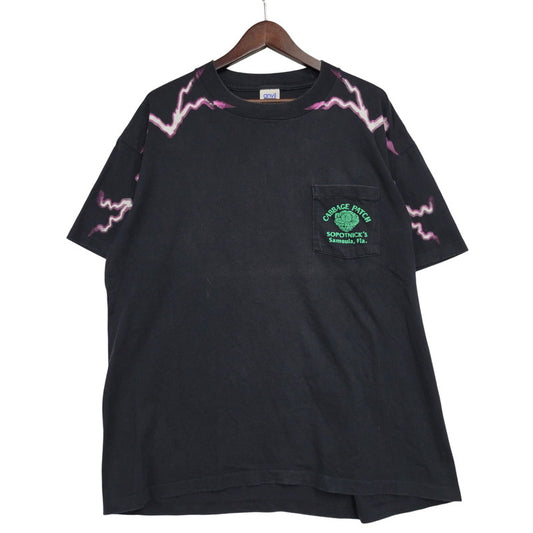【中古品】【メンズ】 ANVIL アンヴィル SOPOTNICK'S CABBAGE PATCH BIKE WEEK TEE Tシャツ 半袖 USA製 両シングル 146-260602-as-11-izu サイズ：XL カラー：ブラック 万代Net店