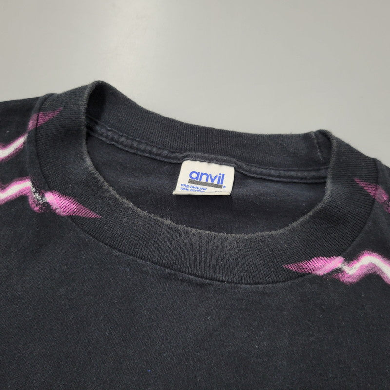 【中古品】【メンズ】 ANVIL アンヴィル SOPOTNICK'S CABBAGE PATCH BIKE WEEK TEE Tシャツ 半袖 USA製 両シングル 146-260602-as-11-izu サイズ：XL カラー：ブラック 万代Net店