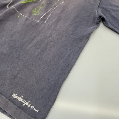 【現状渡し品】【メンズ】 Mark Gonzales マークゴンザレス BMX GRAPHIC L/S TEE ロングスリーブ Tシャツ 日本製 長袖 トップス 146-260602-as-27-izu カラー：ネイビー系 万代Net店
