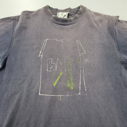 【現状渡し品】【メンズ】 Mark Gonzales マークゴンザレス BMX GRAPHIC L/S TEE ロングスリーブ Tシャツ 日本製 長袖 トップス 146-260602-as-27-izu カラー：ネイビー系 万代Net店