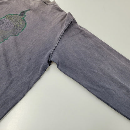 【現状渡し品】【メンズ】 Mark Gonzales マークゴンザレス BMX GRAPHIC L/S TEE ロングスリーブ Tシャツ 日本製 長袖 トップス 146-260602-as-27-izu カラー：ネイビー系 万代Net店