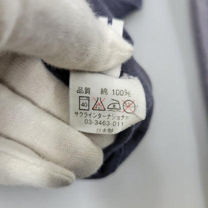 【現状渡し品】【メンズ】 Mark Gonzales マークゴンザレス BMX GRAPHIC L/S TEE ロングスリーブ Tシャツ 日本製 長袖 トップス 146-260602-as-27-izu カラー：ネイビー系 万代Net店