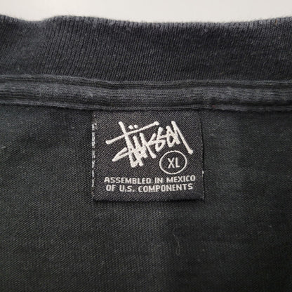 【中古品】【メンズ】 STUSSY ステューシー × KOSTAS コスタス 7TH ANNIVERSARY TEE 7周年 Tシャツ 新宿チャプト メキシコ製 142-260602-as-23-izu サイズ：XL カラー：ブラック 万代Net店