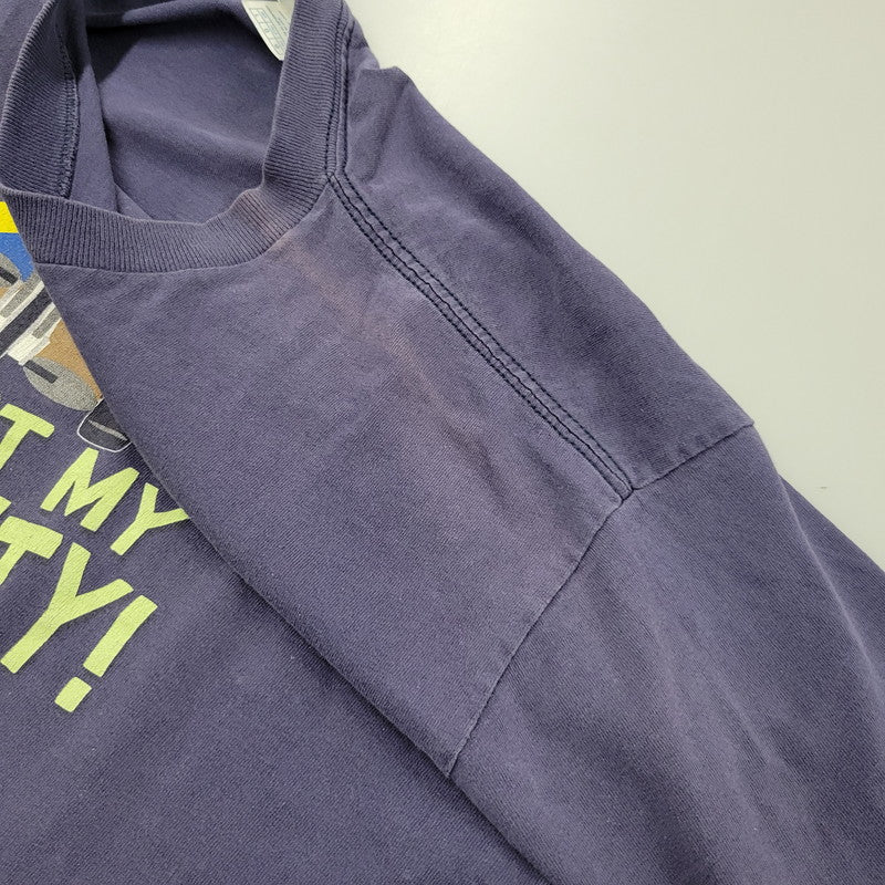 【現状渡し品】【メンズ】 DELTA デルタ SOUTH PARK ERIC THEODORE CARTMAN TEE エリック カートマン Tシャツ 半袖 エルサルバドル製 146-260602-as-21-izu サイズ：L カラー：ネイビー 万代Net店
