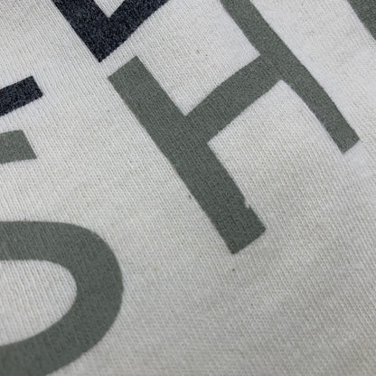 【中古品】【メンズ】 EILEEN FISHER アイリーンフィッシャー 両シングル LOGO SS TEE ロゴ ショートスリーブ Tシャツ トップス 146-260607-kh-03-izu カラー：アイボリー系 万代Net店
