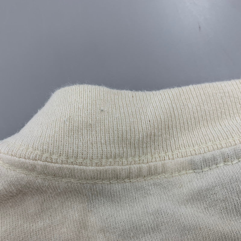 【中古品】【メンズ】 EILEEN FISHER アイリーンフィッシャー 両シングル LOGO SS TEE ロゴ ショートスリーブ Tシャツ トップス 146-260607-kh-03-izu カラー：アイボリー系 万代Net店