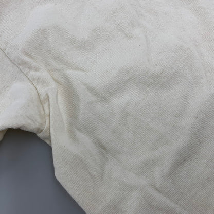 【中古品】【メンズ】 EILEEN FISHER アイリーンフィッシャー 両シングル LOGO SS TEE ロゴ ショートスリーブ Tシャツ トップス 146-260607-kh-03-izu カラー：アイボリー系 万代Net店
