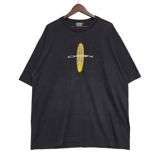 【中古品】【メンズ】 OAKLEY オークリー SURFBOARD GRAPHIC S/S TEE サーフボード グラフィック 半袖 Tシャツ 146-260602-as-25-izu カラー：ブラック 万代Net店