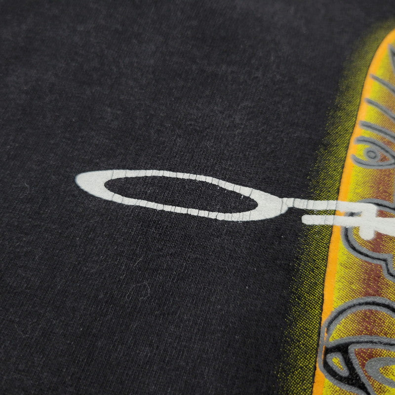 【中古品】【メンズ】 OAKLEY オークリー SURFBOARD GRAPHIC S/S TEE サーフボード グラフィック 半袖 Tシャツ 146-260602-as-25-izu カラー：ブラック 万代Net店