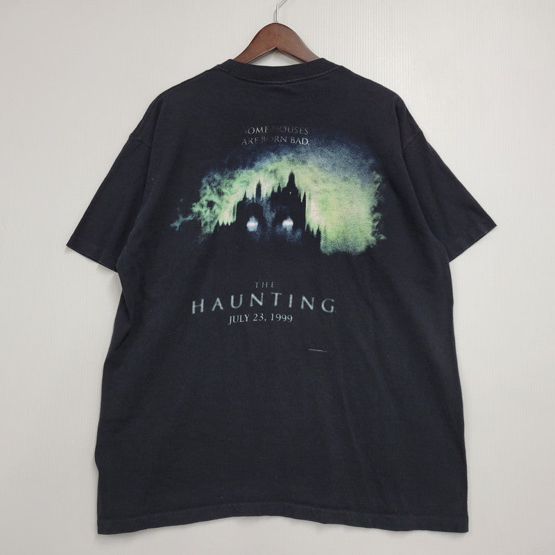 【現状渡し品】【メンズ】 ALL SPORTS オールスポーツ THE HAUNTING TEE c1999 Tシャツ USA製 両シングル 半袖 146-260602-as-26-izu サイズ：XL カラー：ブラック 万代Net店
