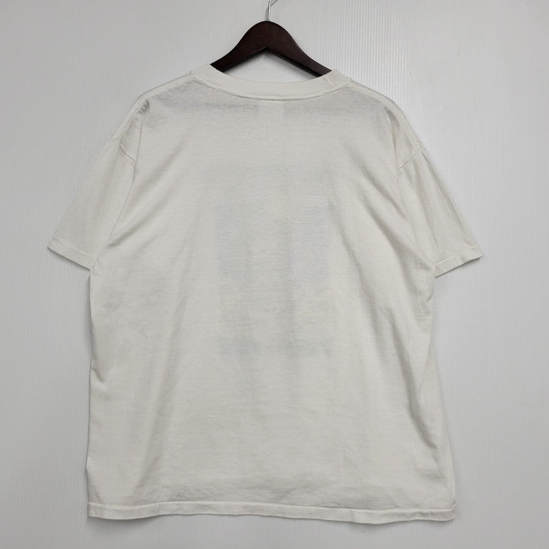 【中古品】【メンズ】 USED SALEM GRAPHIC TEE c1992 セーラム Tシャツ 両シングル USA製 半袖 146-260602-as-15-izu サイズ：XL カラー：ホワイト 万代Net店
