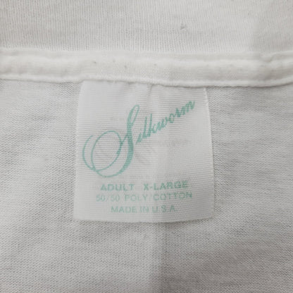 【中古品】【メンズ】 USED SALEM GRAPHIC TEE c1992 セーラム Tシャツ 両シングル USA製 半袖 146-260602-as-15-izu サイズ：XL カラー：ホワイト 万代Net店