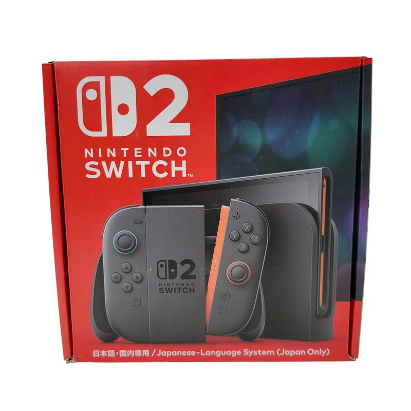 【中古美品】 【未使用】【ゲーム】Nintendo Switch 2 (日本語・国内専用) BEE-S-KB6CA(JPN) 任天堂 ニンテンドースイッチ2 本体 035-260604-as-02-izu 万代Net店