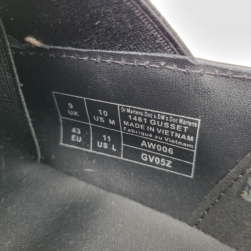 【中古品】【メンズ】 Dr.Martens ドクターマーチン 1461 GUSSET 3 HOLE SHOES ガセット 3 ホール シューズ 靴 164-260603-ay-13-izu サイズ：UK9 カラー：ブラック 万代Net店