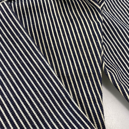 【中古品】【メンズ】 KOJIMA GENES コジマジーンズ HICKORY STRIPE DENIM PANTS ヒッコリー ストライプ デニム パンツ ボトムス 156-260602-kh-01-izu サイズ：34 カラー：インディゴ×ホワイト系 万代Net店