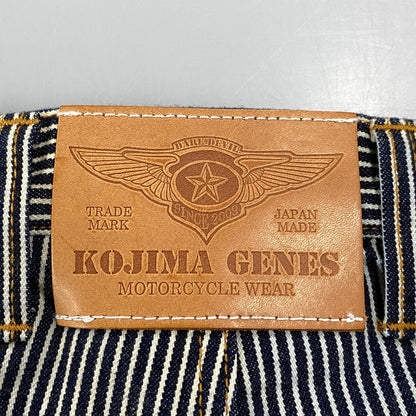【中古品】【メンズ】 KOJIMA GENES コジマジーンズ HICKORY STRIPE DENIM PANTS ヒッコリー ストライプ デニム パンツ ボトムス 156-260602-kh-01-izu サイズ：34 カラー：インディゴ×ホワイト系 万代Net店