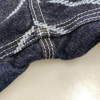 【中古品】【メンズ】 KOJIMA GENES コジマジーンズ STRIPE PAINTER DENNIM PANTS ストライプ ペインター デニム パンツ ボトムス ズボン 156-260603-cs-12-izu サイズ：32 カラー：インディゴ 万代Net店