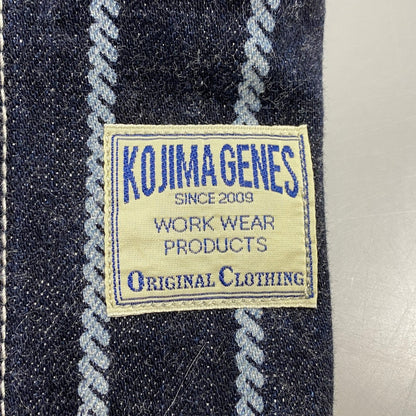 【中古品】【メンズ】 KOJIMA GENES コジマジーンズ STRIPE PAINTER DENNIM PANTS ストライプ ペインター デニム パンツ ボトムス ズボン 156-260603-cs-12-izu サイズ：32 カラー：インディゴ 万代Net店