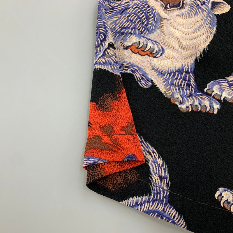 【中古美品】【メンズ】 SUN SURF サンサーフ SS36986 SPECIAL EDITION スペシャル エディション 百虎 ONE HUNDRED TIGERS SS SHIRT ワン ハンドレッド タイガース ショートスリーブ シャツ トップス 半袖 145-260604-cs-15-izu サイズ：L カラー：マルチ 万代Net店
