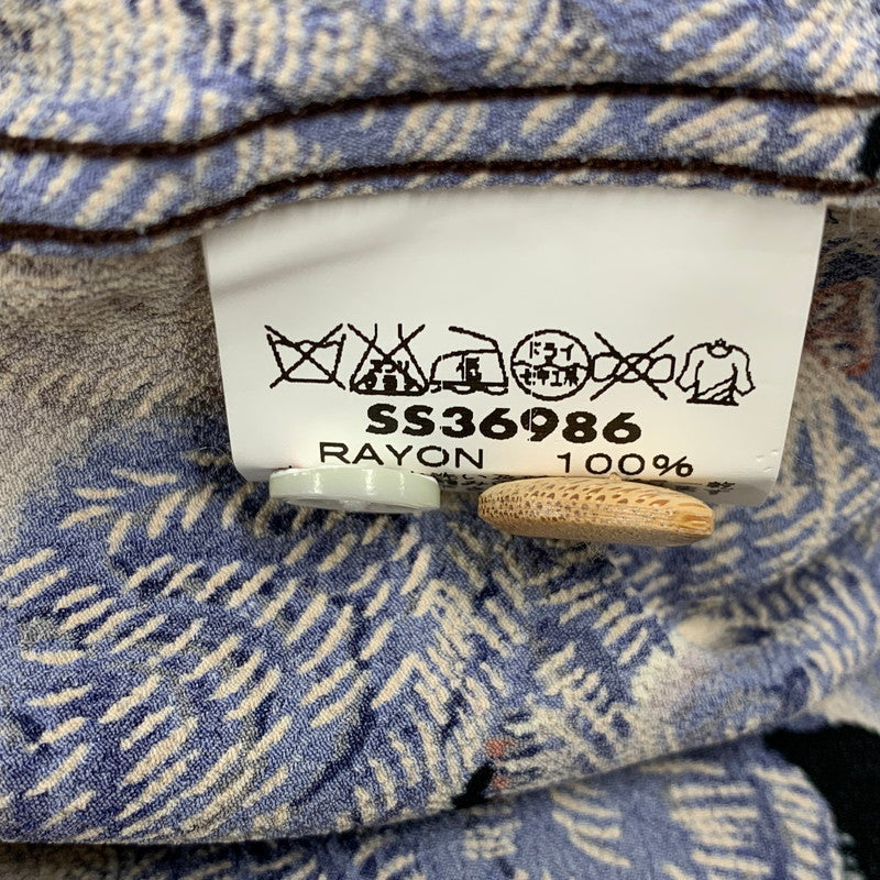 【中古美品】【メンズ】 SUN SURF サンサーフ SS36986 SPECIAL EDITION スペシャル エディション 百虎 ONE HUNDRED TIGERS SS SHIRT ワン ハンドレッド タイガース ショートスリーブ シャツ トップス 半袖 145-260604-cs-15-izu サイズ：L カラー：マルチ 万代Net店