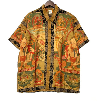 【中古美品】【メンズ】 SUN SURF サンサーフ SS32289 SPECIAL EDITION スペシャル エディション 曼荼羅 MANDALA SS SHIRT マンダラ ショートスリーブ シャツ トップス 半袖 145-260604-cs-14-izu サイズ：L カラー：マルチ 万代Net店