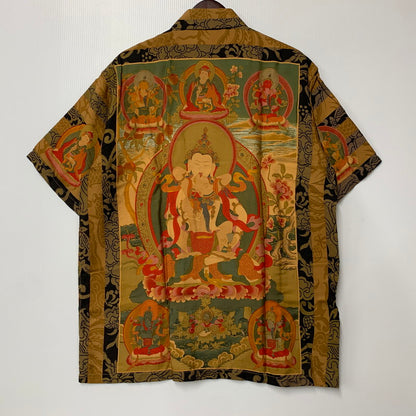 【中古美品】【メンズ】 SUN SURF サンサーフ SS32289 SPECIAL EDITION スペシャル エディション 曼荼羅 MANDALA SS SHIRT マンダラ ショートスリーブ シャツ トップス 半袖 145-260604-cs-14-izu サイズ：L カラー：マルチ 万代Net店