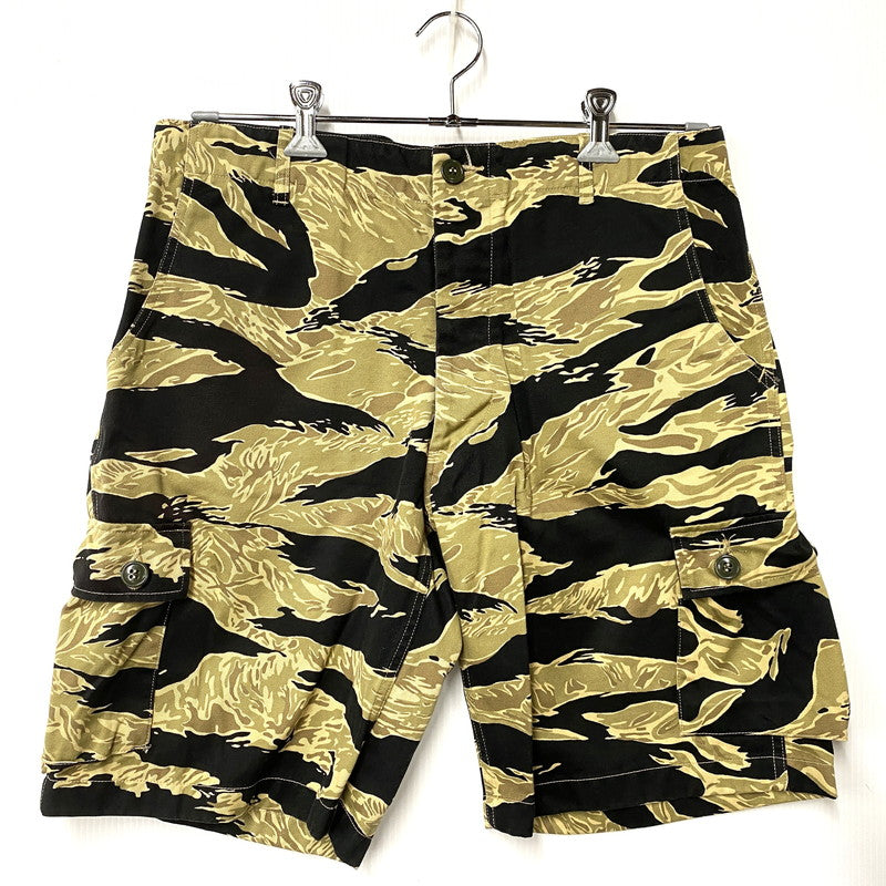【中古品】【メンズ】 BUZZ RICKSON'S バズリクソンズ BR51904 GOLD TIGER PATTERNS SHORTS ゴールド タイガー パターン ショーツ パンツ ボトムス ズボン 156-260603-cs-15-izu サイズ：A-L カラー：マルチ 万代Net店