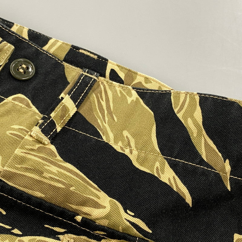 【中古品】【メンズ】 BUZZ RICKSON'S バズリクソンズ BR51904 GOLD TIGER PATTERNS SHORTS ゴールド タイガー パターン ショーツ パンツ ボトムス ズボン 156-260603-cs-15-izu サイズ：A-L カラー：マルチ 万代Net店