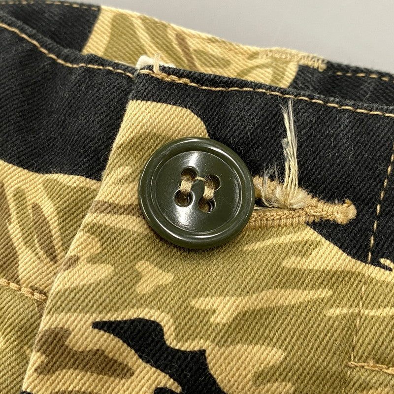 【中古品】【メンズ】 BUZZ RICKSON'S バズリクソンズ BR51904 GOLD TIGER PATTERNS SHORTS ゴールド タイガー パターン ショーツ パンツ ボトムス ズボン 156-260603-cs-15-izu サイズ：A-L カラー：マルチ 万代Net店