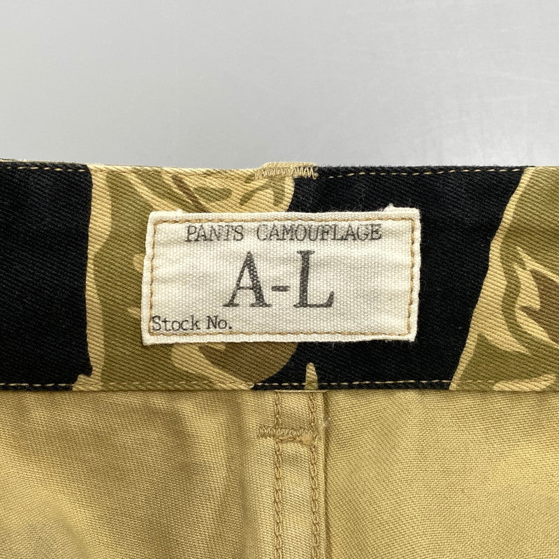 【中古品】【メンズ】 BUZZ RICKSON'S バズリクソンズ BR51904 GOLD TIGER PATTERNS SHORTS ゴールド タイガー パターン ショーツ パンツ ボトムス ズボン 156-260603-cs-15-izu サイズ：A-L カラー：マルチ 万代Net店