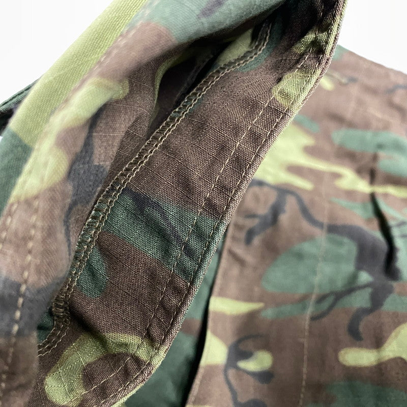 【中古品】【メンズ】 BUZZ RICKSON'S バズリクソンズ BR52532 TROUSERS, MAN'S, CAMOUFLAGE COTTON, WIND RESISTANT POPLIN, CLASS 2 SHORTS ショーツ パンツ ボトムス ズボン 156-260603-cs-03-izu サイズ：LARGE SHORT カラー：マルチ 万代Net店