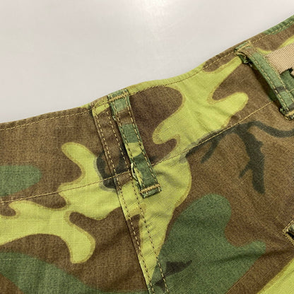 【中古品】【メンズ】 BUZZ RICKSON'S バズリクソンズ BR52532 TROUSERS, MAN'S, CAMOUFLAGE COTTON, WIND RESISTANT POPLIN, CLASS 2 SHORTS ショーツ パンツ ボトムス ズボン 156-260603-cs-03-izu サイズ：LARGE SHORT カラー：マルチ 万代Net店