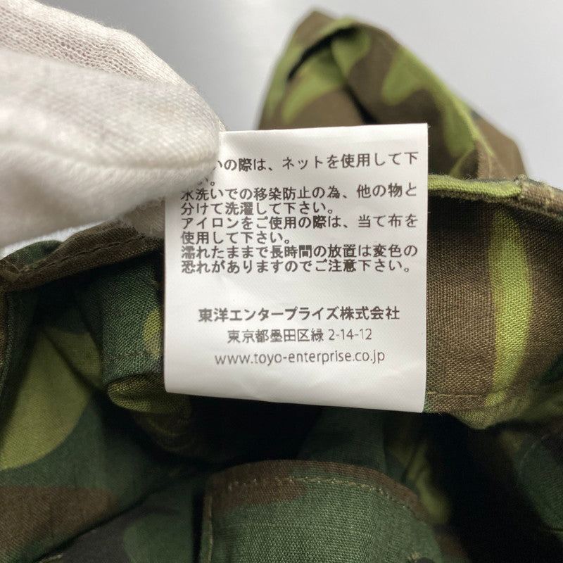 【中古品】【メンズ】 BUZZ RICKSON'S バズリクソンズ BR52532 TROUSERS, MAN'S, CAMOUFLAGE COTTON, WIND RESISTANT POPLIN, CLASS 2 SHORTS ショーツ パンツ ボトムス ズボン 156-260603-cs-03-izu サイズ：LARGE SHORT カラー：マルチ 万代Net店