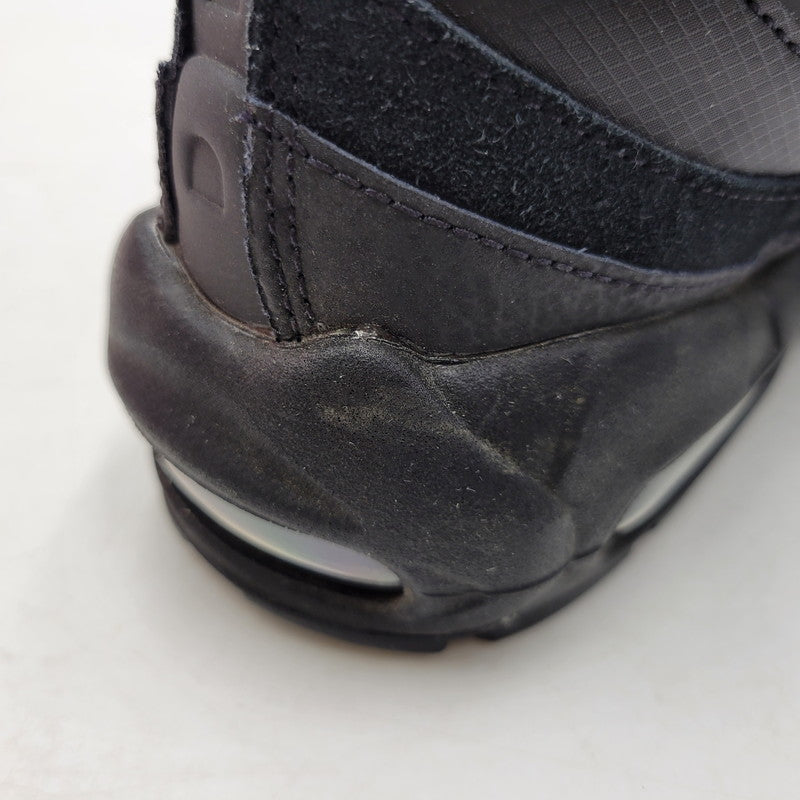 【中古品】【メンズ/レディース】 NIKE ナイキ AIR MAX 95 ESSENTIAL CI3705-001 エアマックス 95 エッセンシャル スニーカー シューズ 靴 160-260603-ay-04-izu サイズ：26cm カラー：BLACK/BLACK-DARK GREY 万代Net店