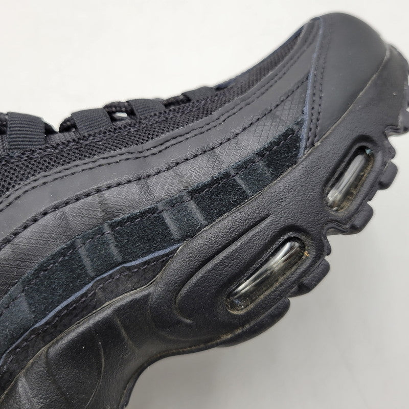 【中古品】【メンズ/レディース】 NIKE ナイキ AIR MAX 95 ESSENTIAL CI3705-001 エアマックス 95 エッセンシャル スニーカー シューズ 靴 160-260603-ay-04-izu サイズ：26cm カラー：BLACK/BLACK-DARK GREY 万代Net店