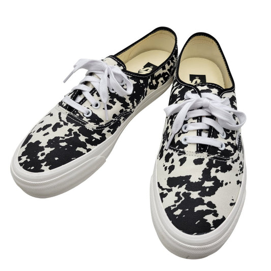 【中古品】【メンズ】 VANS バンズ AUTHENTIC 44 COW BLACK MARSHMALLOW 721356 オーセンティック 44 カウブラック マシュマロ スニーカー シューズ 靴 162-260603-ay-12-izu サイズ：30cm カラー：ホワイト×ブラック 万代Net店