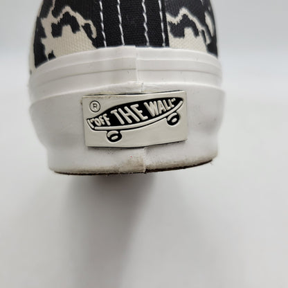 【中古品】【メンズ】 VANS バンズ AUTHENTIC 44 COW BLACK MARSHMALLOW 721356 オーセンティック 44 カウブラック マシュマロ スニーカー シューズ 靴 162-260603-ay-12-izu サイズ：30cm カラー：ホワイト×ブラック 万代Net店