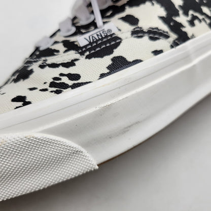 【中古品】【メンズ】 VANS バンズ AUTHENTIC 44 COW BLACK MARSHMALLOW 721356 オーセンティック 44 カウブラック マシュマロ スニーカー シューズ 靴 162-260603-ay-12-izu サイズ：30cm カラー：ホワイト×ブラック 万代Net店