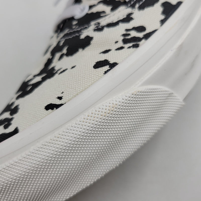 【中古品】【メンズ】 VANS バンズ AUTHENTIC 44 COW BLACK MARSHMALLOW 721356 オーセンティック 44 カウブラック マシュマロ スニーカー シューズ 靴 162-260603-ay-12-izu サイズ：30cm カラー：ホワイト×ブラック 万代Net店