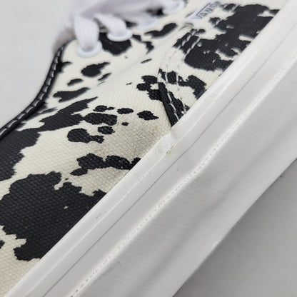【中古品】【メンズ】 VANS バンズ AUTHENTIC 44 COW BLACK MARSHMALLOW 721356 オーセンティック 44 カウブラック マシュマロ スニーカー シューズ 靴 162-260603-ay-12-izu サイズ：30cm カラー：ホワイト×ブラック 万代Net店