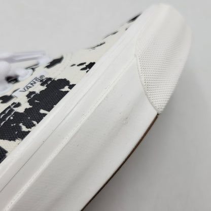 【中古品】【メンズ】 VANS バンズ AUTHENTIC 44 COW BLACK MARSHMALLOW 721356 オーセンティック 44 カウブラック マシュマロ スニーカー シューズ 靴 162-260603-ay-12-izu サイズ：30cm カラー：ホワイト×ブラック 万代Net店