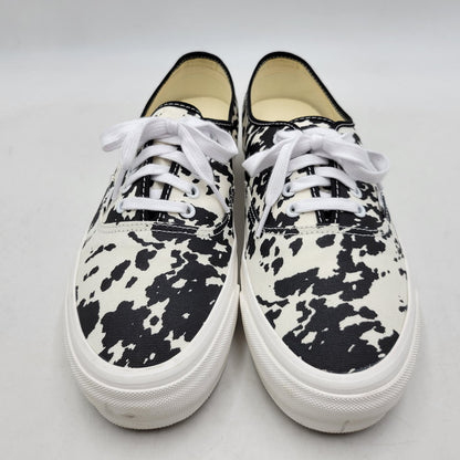 【中古品】【メンズ】 VANS バンズ AUTHENTIC 44 COW BLACK MARSHMALLOW 721356 オーセンティック 44 カウブラック マシュマロ スニーカー シューズ 靴 162-260603-ay-12-izu サイズ：30cm カラー：ホワイト×ブラック 万代Net店