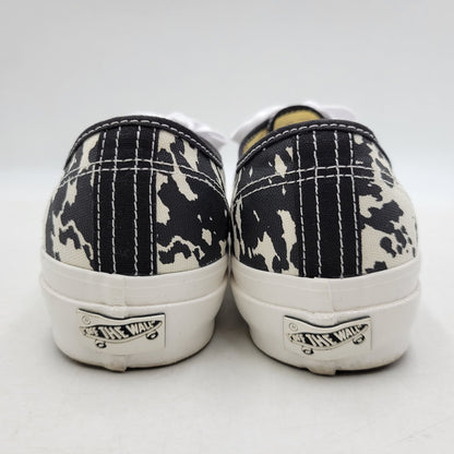 【中古品】【メンズ】 VANS バンズ AUTHENTIC 44 COW BLACK MARSHMALLOW 721356 オーセンティック 44 カウブラック マシュマロ スニーカー シューズ 靴 162-260603-ay-12-izu サイズ：30cm カラー：ホワイト×ブラック 万代Net店