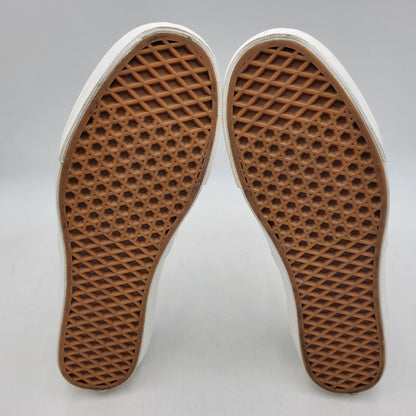 【中古品】【メンズ】 VANS バンズ AUTHENTIC 44 COW BLACK MARSHMALLOW 721356 オーセンティック 44 カウブラック マシュマロ スニーカー シューズ 靴 162-260603-ay-12-izu サイズ：30cm カラー：ホワイト×ブラック 万代Net店