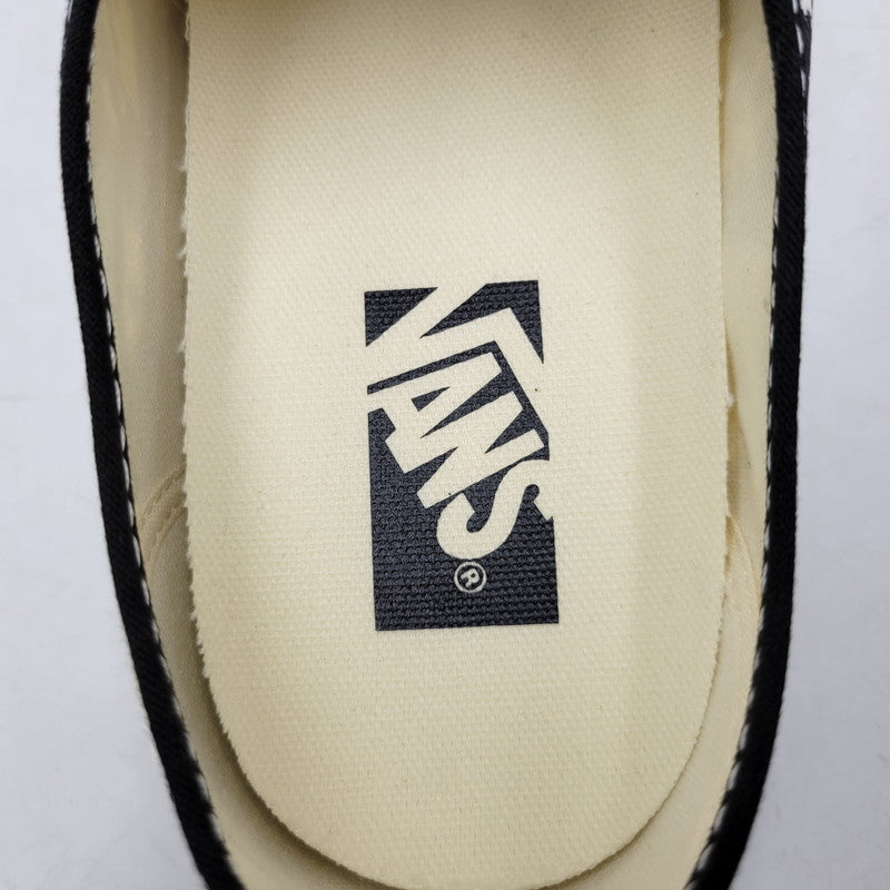 【中古品】【メンズ】 VANS バンズ AUTHENTIC 44 COW BLACK MARSHMALLOW 721356 オーセンティック 44 カウブラック マシュマロ スニーカー シューズ 靴 162-260603-ay-12-izu サイズ：30cm カラー：ホワイト×ブラック 万代Net店