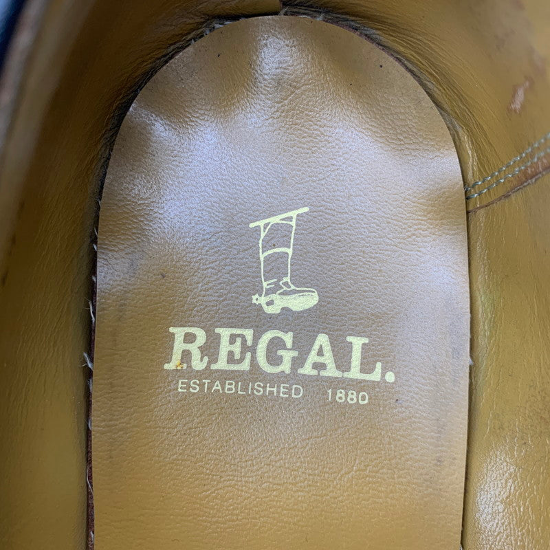 【中古品】【メンズ】 REGAL リーガル TASSEL LOAFERS 679 タッセルローファー シューズ 靴 164-260606-as-06-izu サイズ：27 カラー：ブラック 万代Net店
