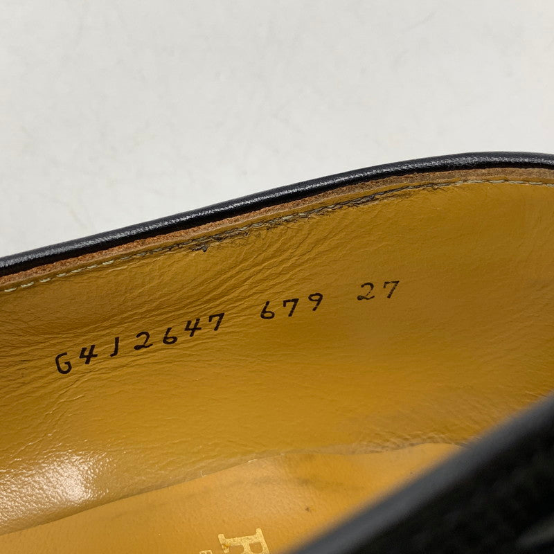 【中古品】【メンズ】 REGAL リーガル TASSEL LOAFERS 679 タッセルローファー シューズ 靴 164-260606-as-06-izu サイズ：27 カラー：ブラック 万代Net店